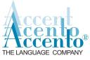 Accento, The Language Company logo
